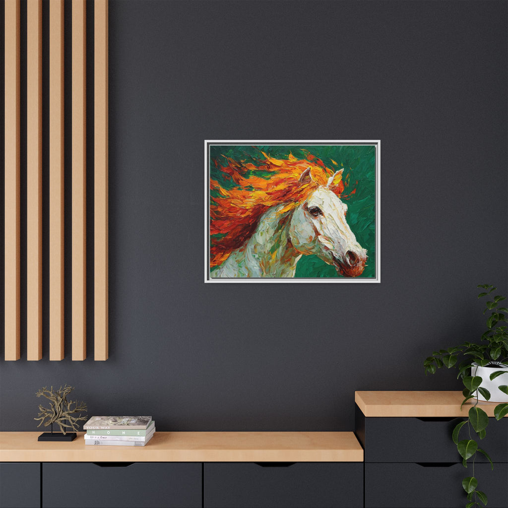 Canvas Print - 2026: Year of the Fire Horse / Neo-Expressionism