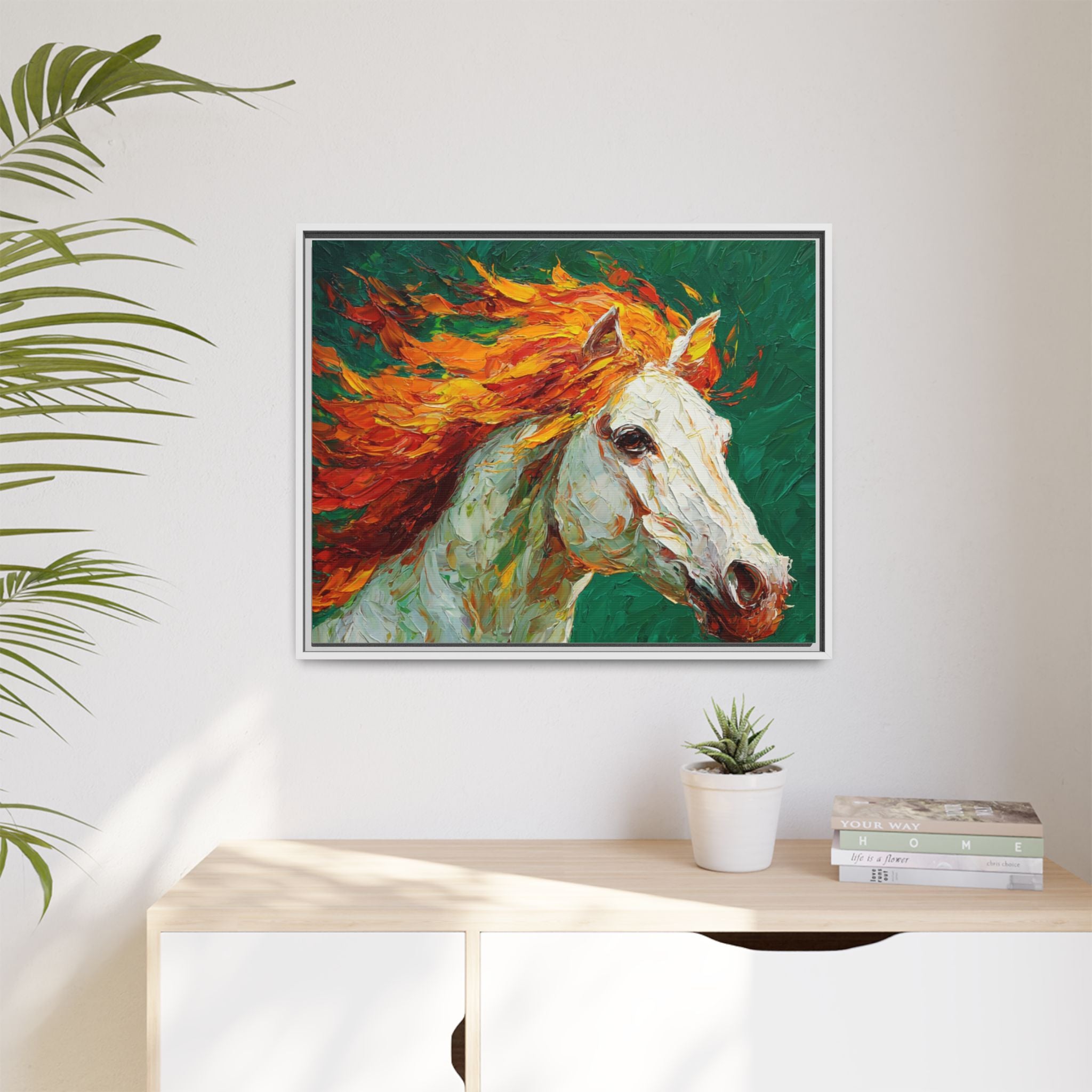 Canvas Print - 2026: Year of the Fire Horse / Neo-Expressionism