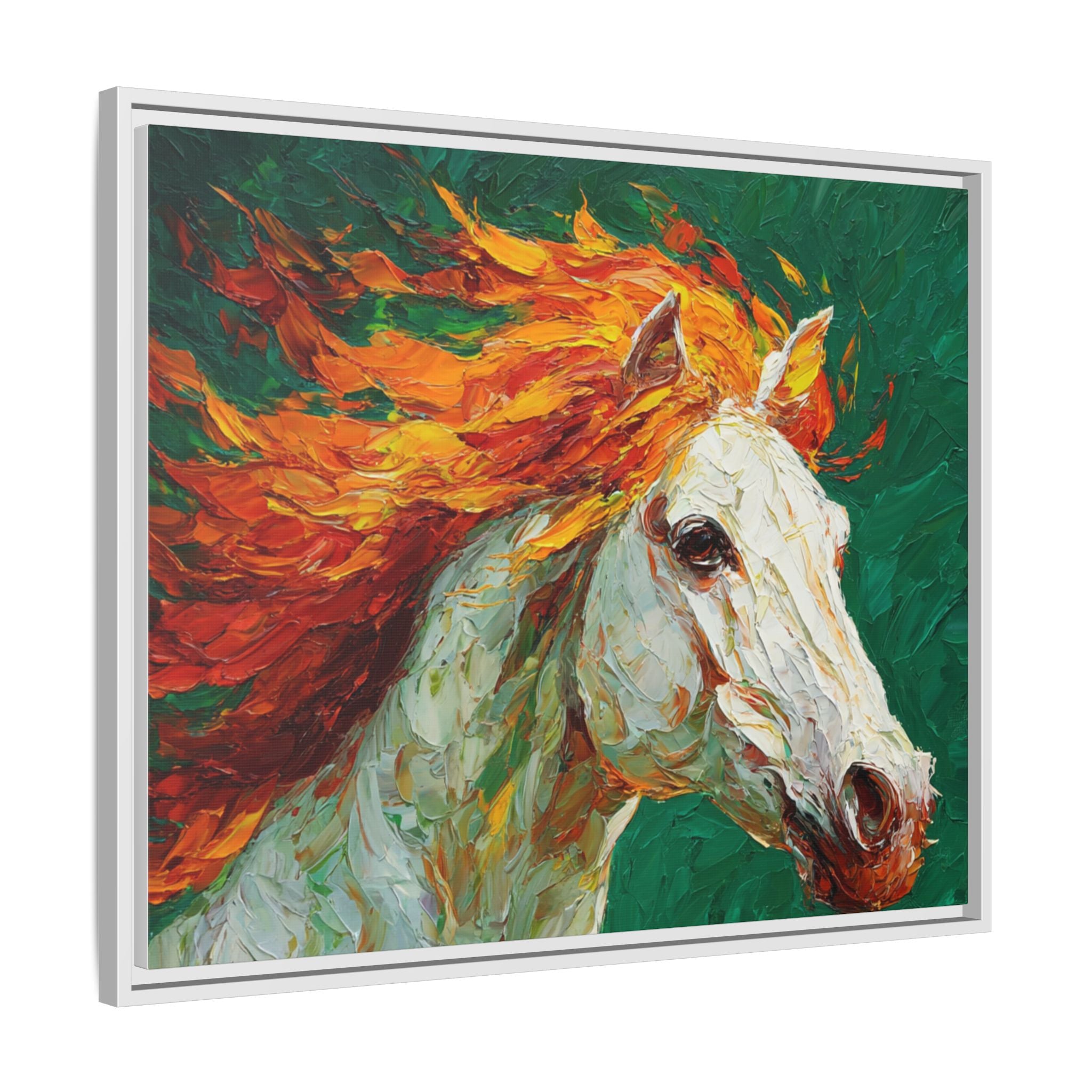 Canvas Print - 2026: Year of the Fire Horse / Neo-Expressionism