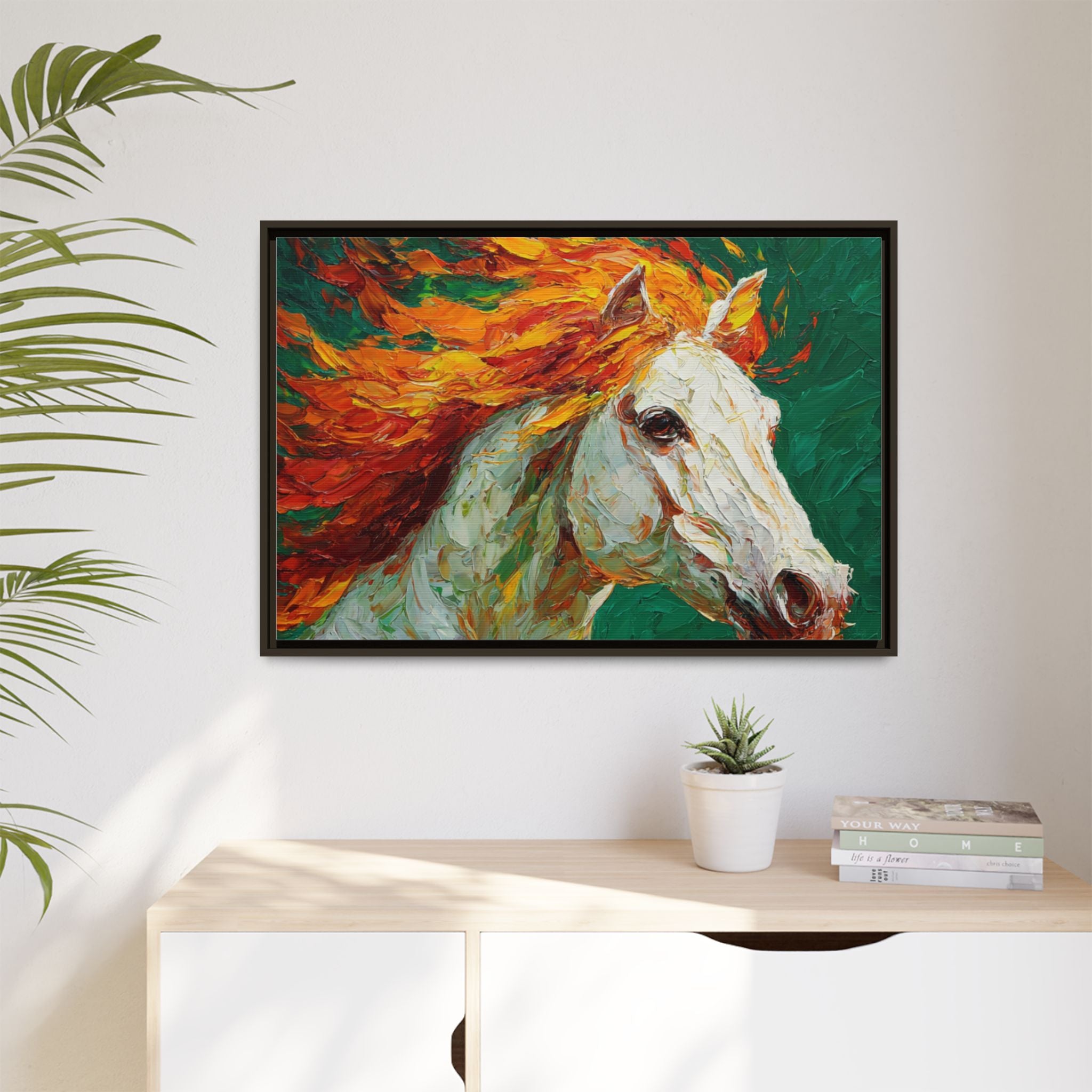 Canvas Print - 2026: Year of the Fire Horse / Neo-Expressionism