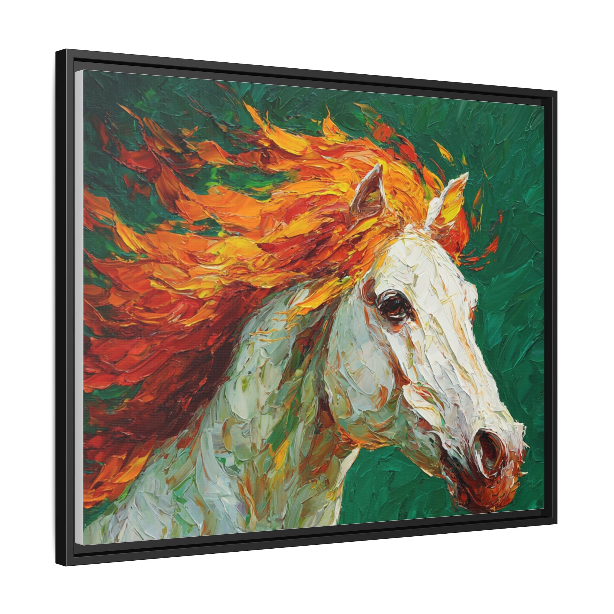 Canvas Print - 2026: Year of the Fire Horse / Neo-Expressionism